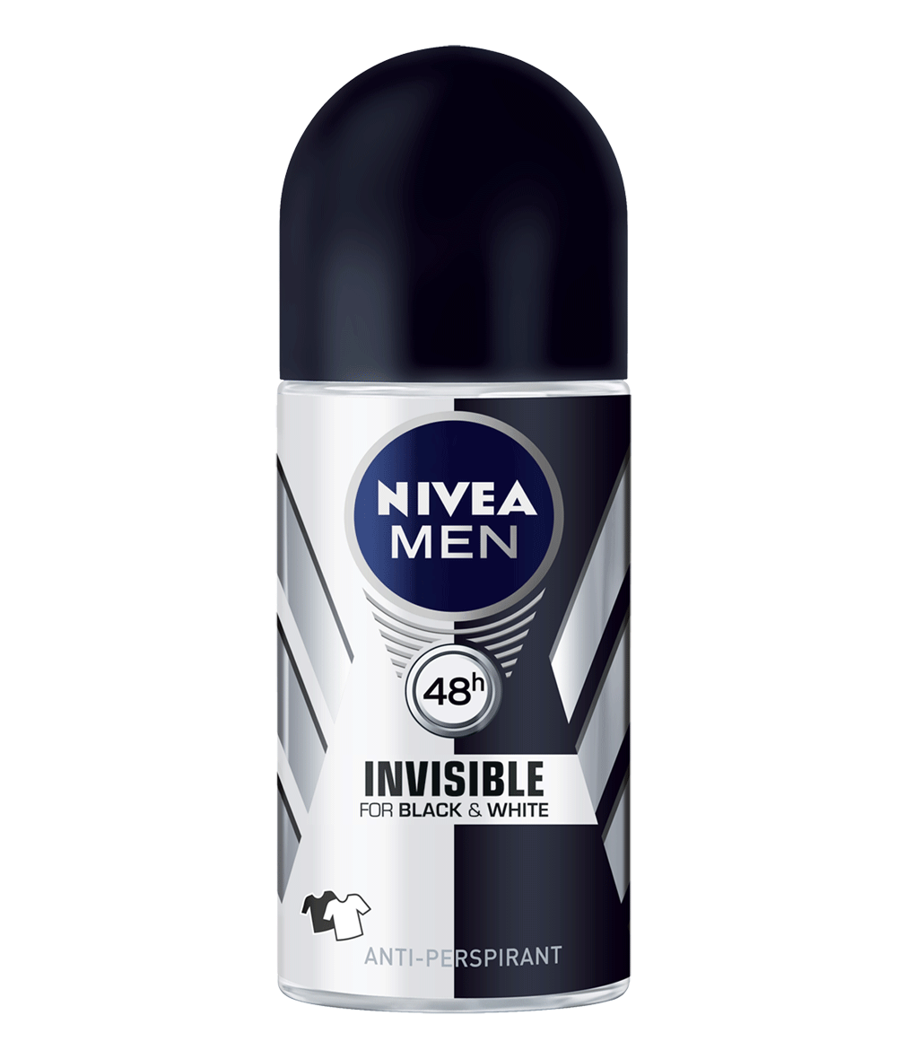 Nivea for Men Deo Invisible Black And White Roll On 50ml