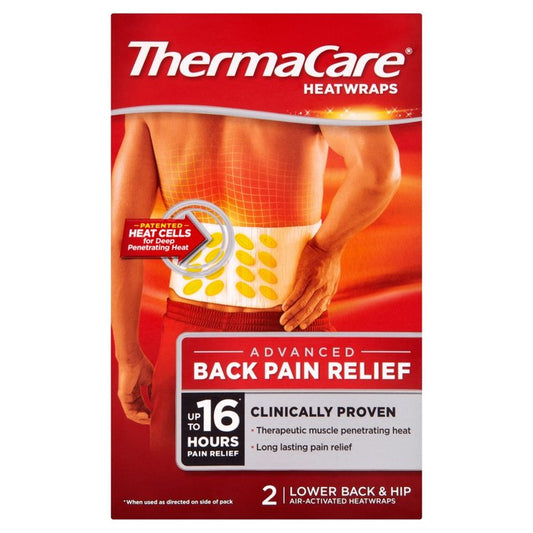 Thermacare Back Pain Relief Patches 2 Pack