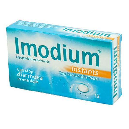 Imodium Instants 2mg Tablets 12 Pack