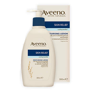 Aveeno Skin Relief Cooling Menthol Moisturising Lotion 300ml