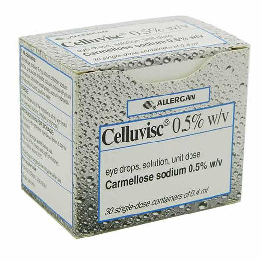 Celluvisc Single Dose Eye Drops 30 Pack