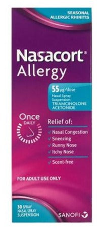 Nasacort Allergy/Congestion Relief Spray