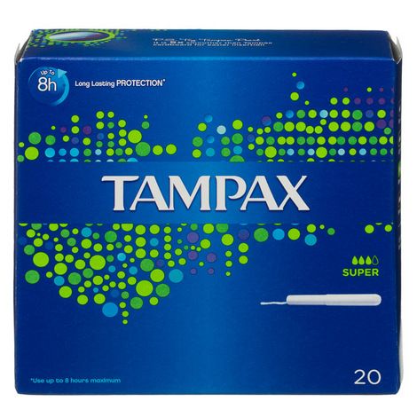Tampax Blue Box Super 20 Pack
