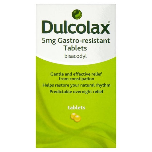 Dulcolax 5mg Gastro Resistant Tablets 60 Pack