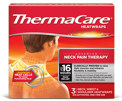 Thermacare Neck Pain Relief Patches 3 Pack
