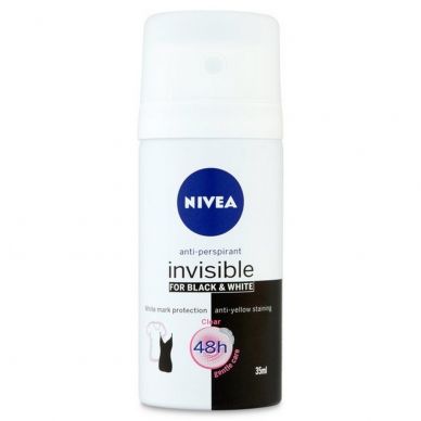 Nivea Black and White Invisible Deodorant 35ml