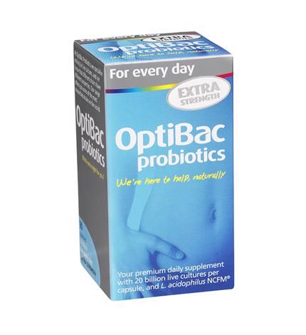Optibac Probiotic For Everyday Extra Strength 30 Capsules