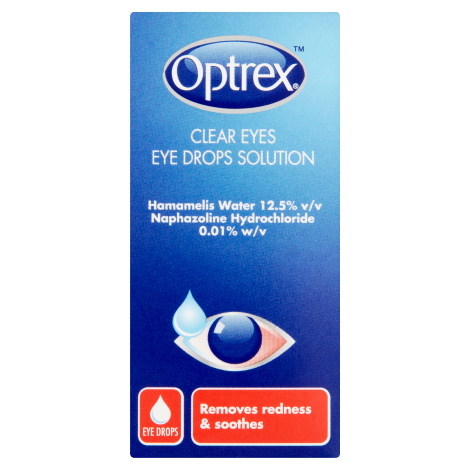 Optrex Eye Drops for Clear Eyes 10ml