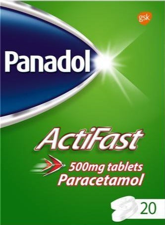 Panadol Actifast Tablets 20 pack