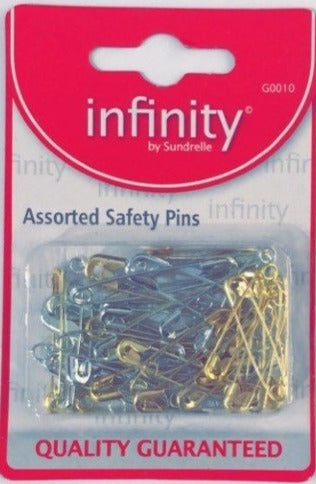 Infinity Assorted Safety Pins