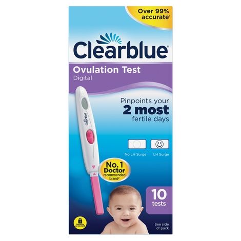 Clearblue Advance Ovulation Digital Test 10 Pack