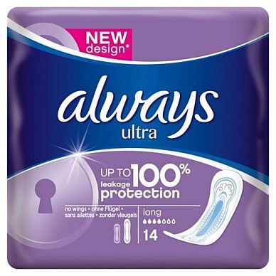 Always Ultra Long Pads 14 Pack