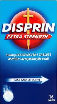 Disprin Extra Strength Effervescent Tablets 16 Pack