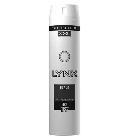 Lynx Black Anti-Perspirant Spray 250ml