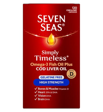 Seven Seas Original Cod Liver Oil Plus Omega 3 170ml