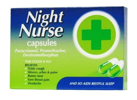Night Nurse Decongestant Capsules 10 Pack