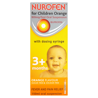 Nurofen For Children Oral Suspension 3 Months + 200ml Orange Flavour