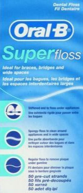 Oral B Super floss Strands 50 Strands