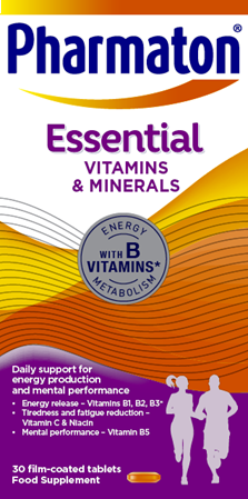 Pharmaton Essential Vitamin & Minerals Tablets 30 Pack