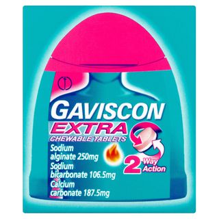 Gaviscon Extra Strength Chewable Tablets 12 Pack