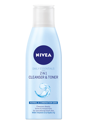 Nivea Daily Essentials 2 In 1 Cleansing Toner 200ml