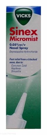 Vicks Sinex Micromist Nasal Spray 15ml
