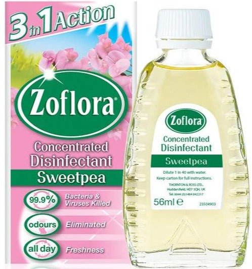 Zoflora 3 in 1 Action Concentrated Disinfectant Liquid 56ml